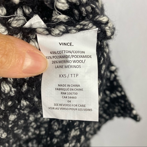 Vince Popcorn Nubby Knit Pullover Sweater XXS - Picture 5 of 6